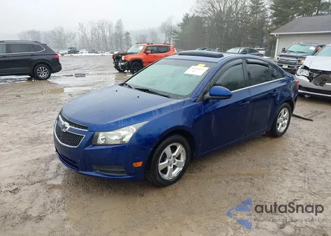 2012 Chevrolet Cruze 1Lt из США, поврежденный, VIN 1G1PF5SC4C7130286